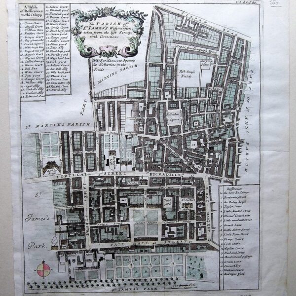 St.James' - Westminster - Strype/Stow