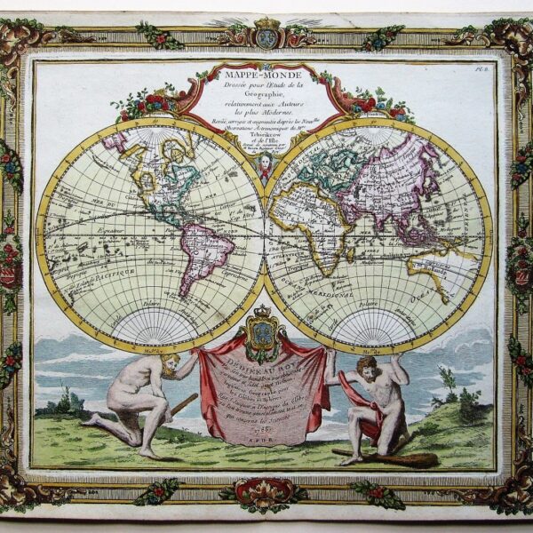 World - Double Hemispheres - Brion de la Tour/ Desnos