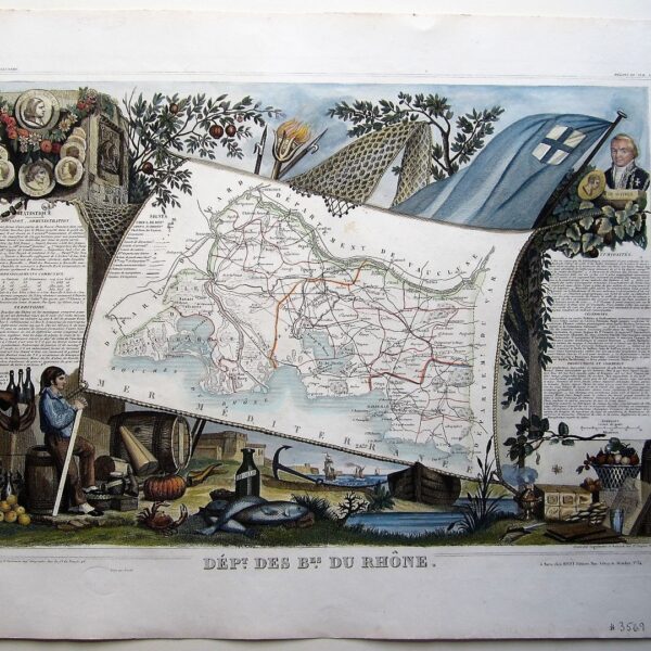 France - Whine Region - Rhone - Levasseur
