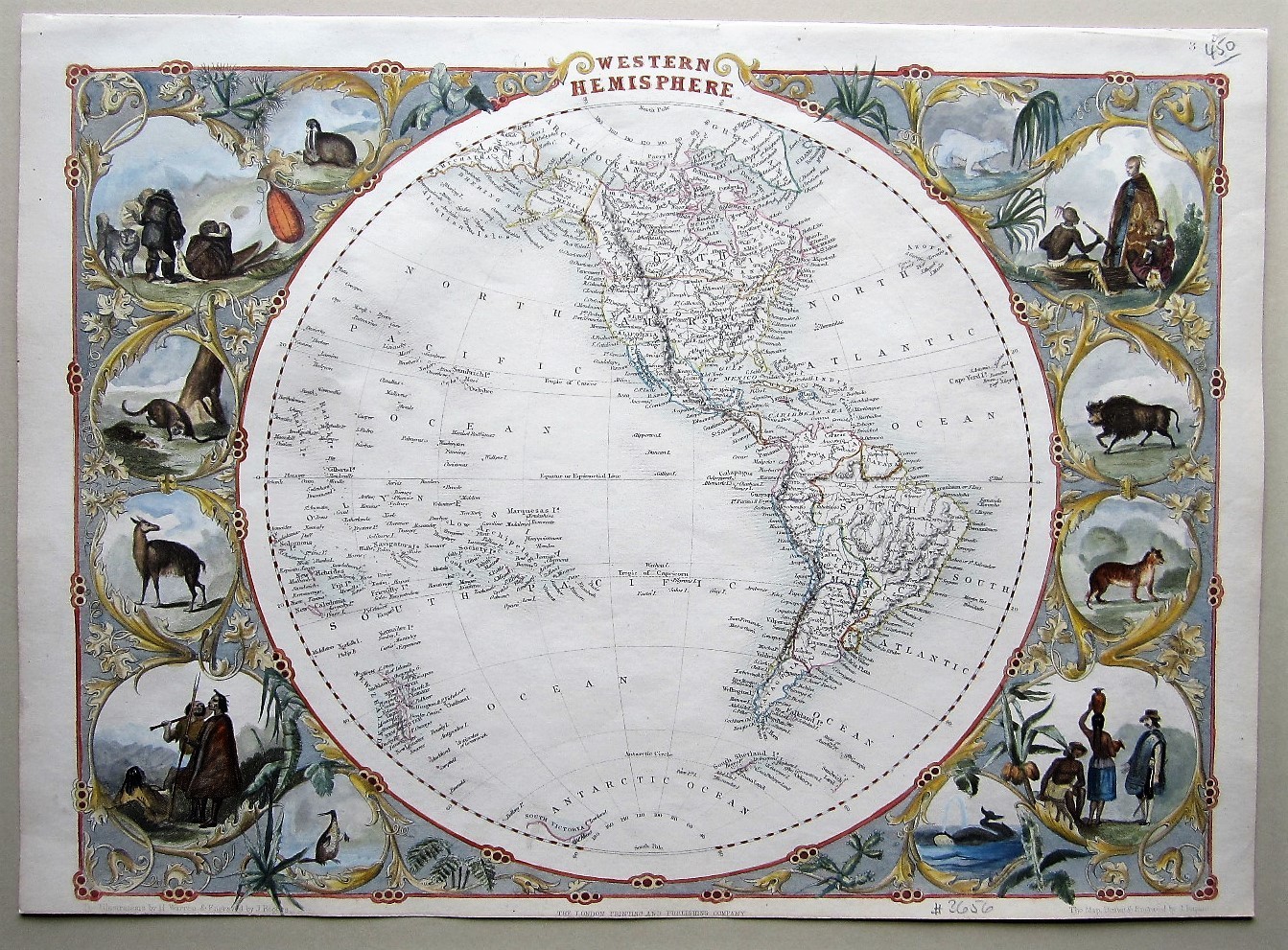 America - Western Hemisphere - Tallis