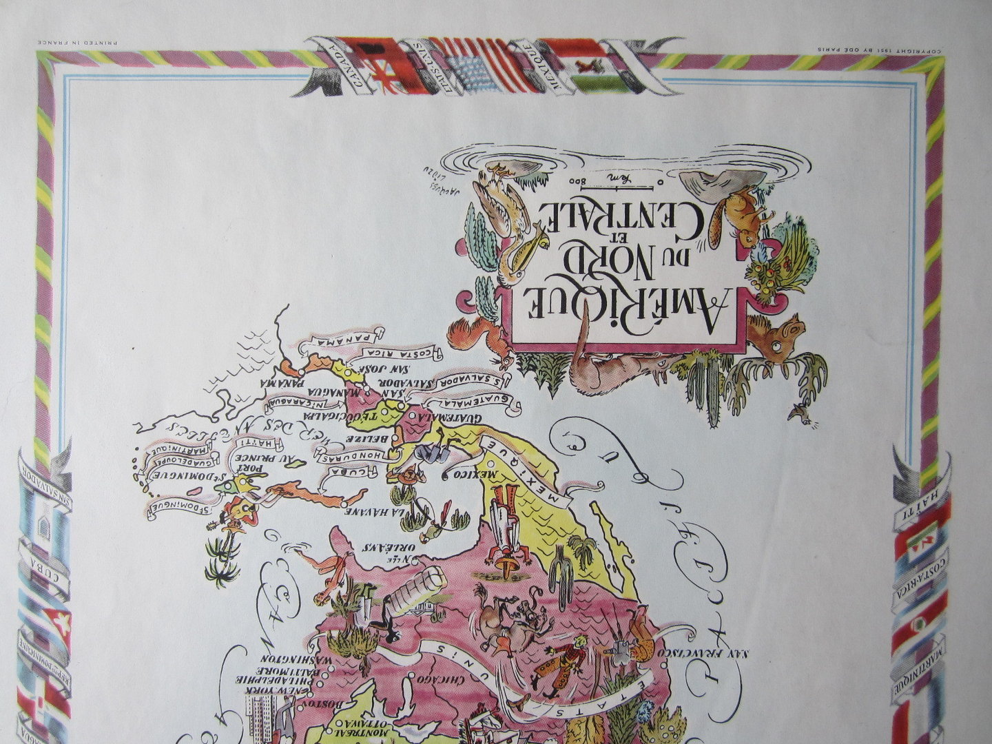 North America - Liozu - pictorial map - Image 3