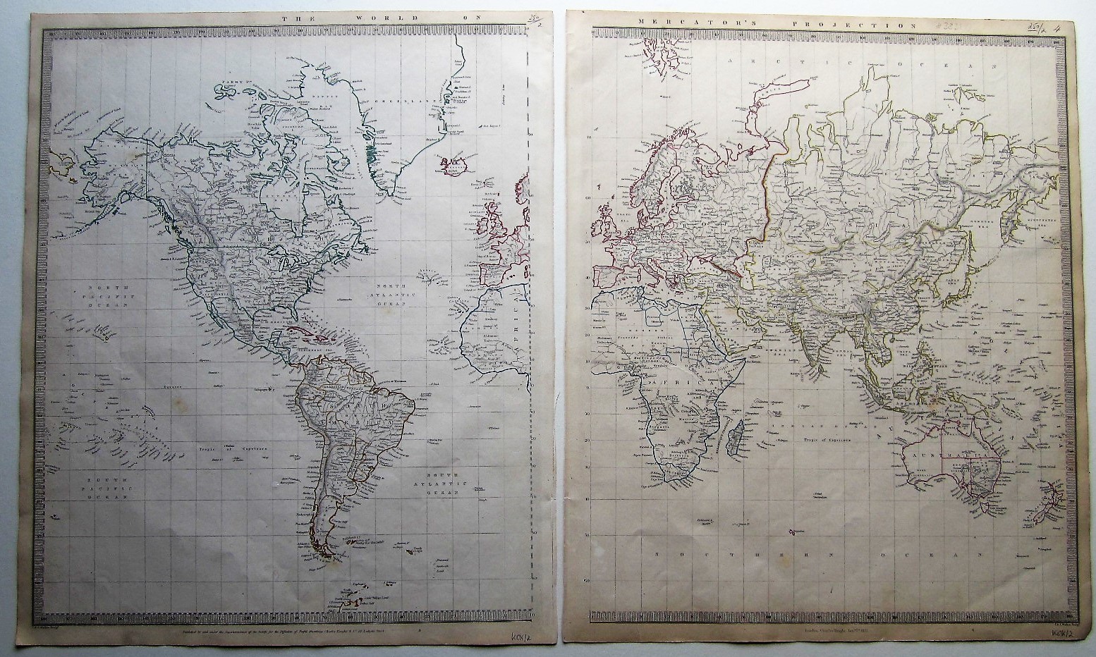 World - Mercator's Projection - SDUK