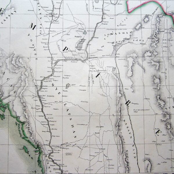 Burma - Myanmar - Vandermaelen