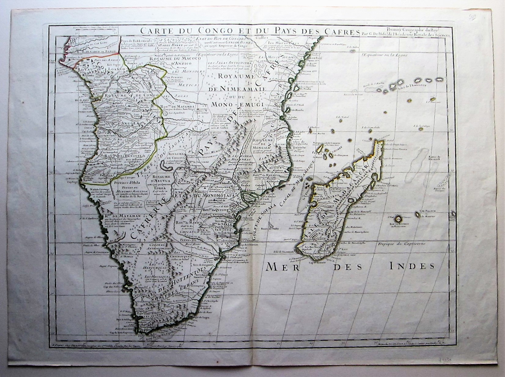 Africa - South Africa - de l'Isle - Buache - Image 2