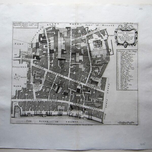 Tower Street - Seething Lane - Naval Office