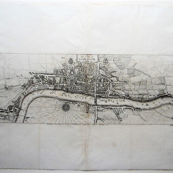 Plan of London during the reign of Elizabeth I