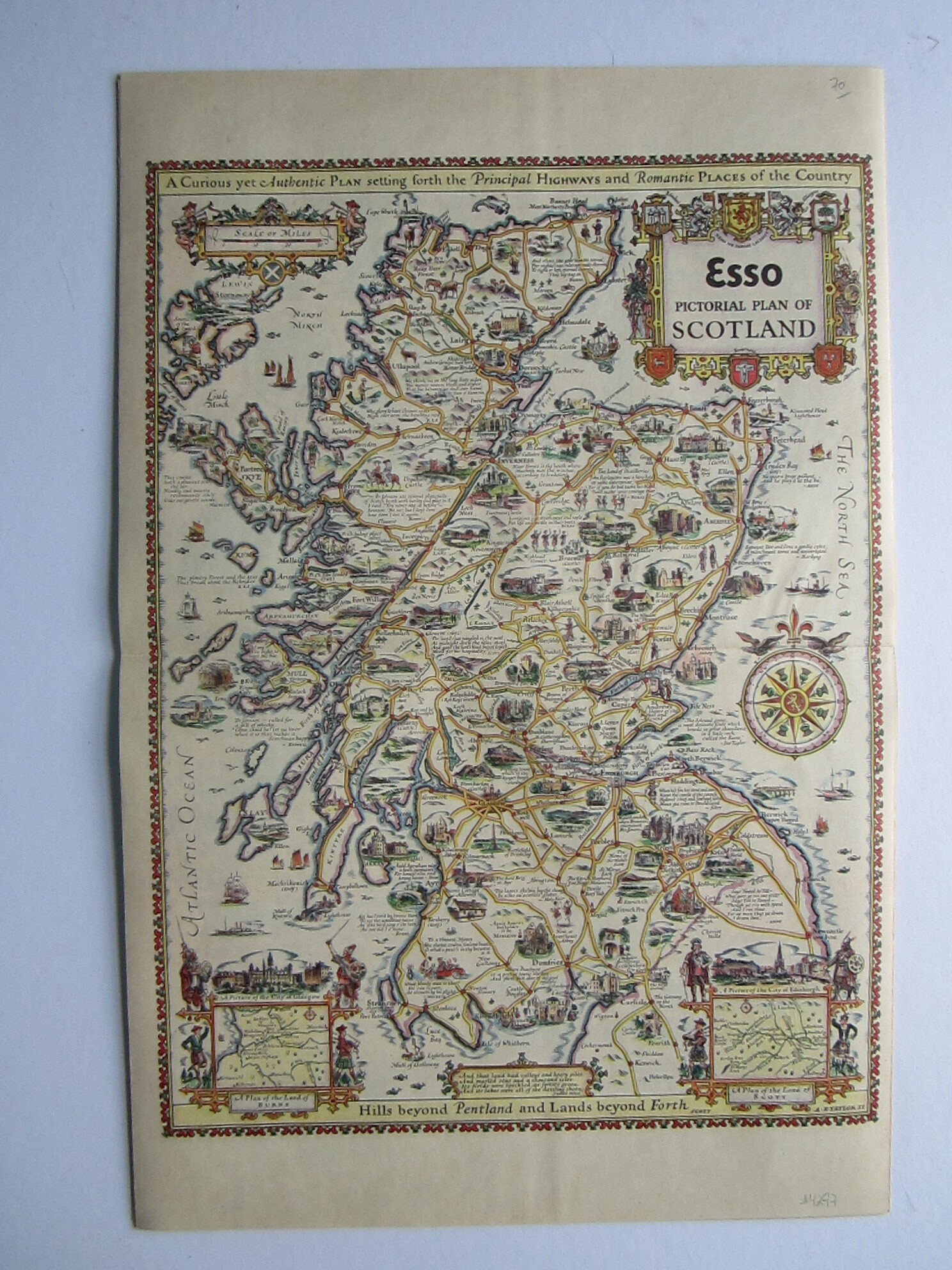 UK - Scotland - pictorial map - Image 2
