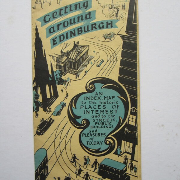 Scotland - Edinburgh - Pictorial map