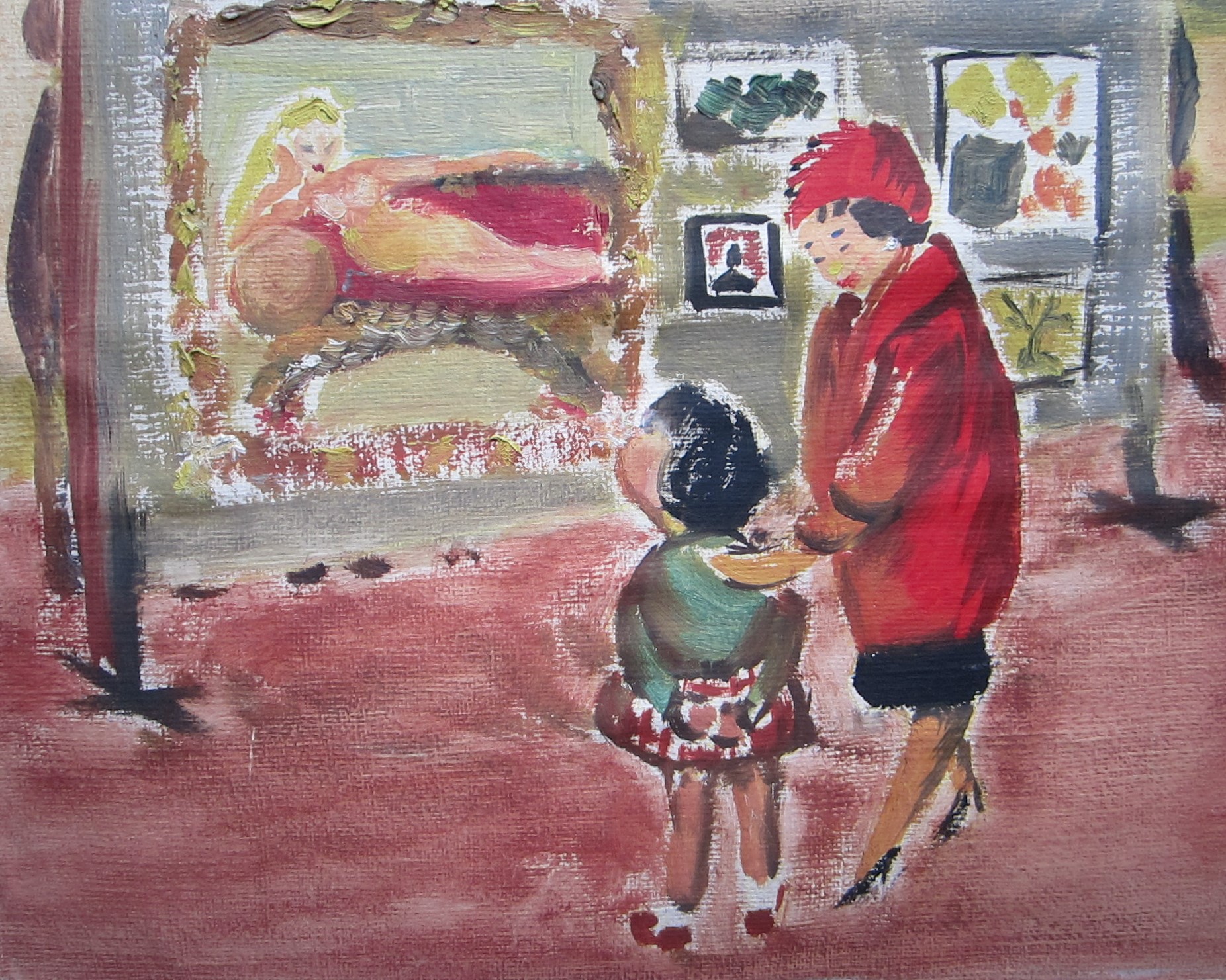 Oil painting - Picture Exhibition