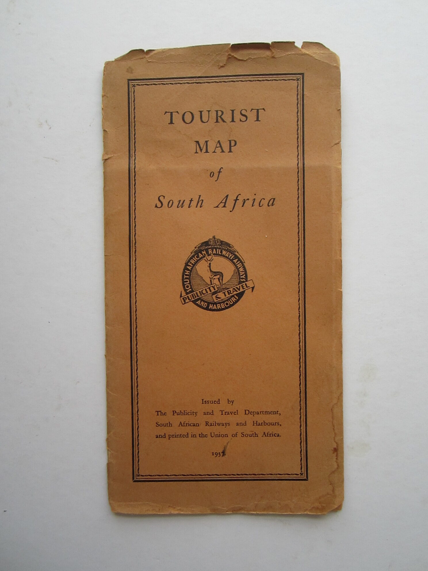 Africa - South Africa - Pictorial map - folding map