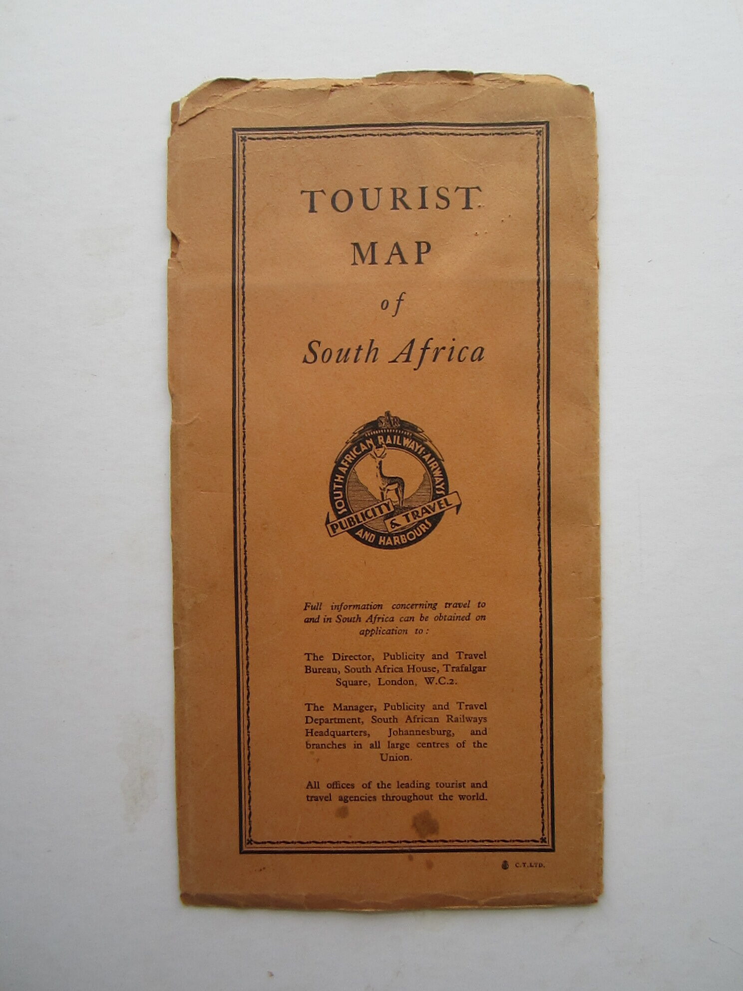 Africa - South Africa - Pictorial map - folding map - Image 2
