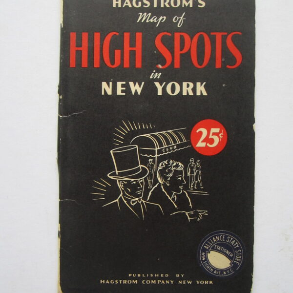 USA - New York - Manhattan - Pictorial Map - Folding Map
