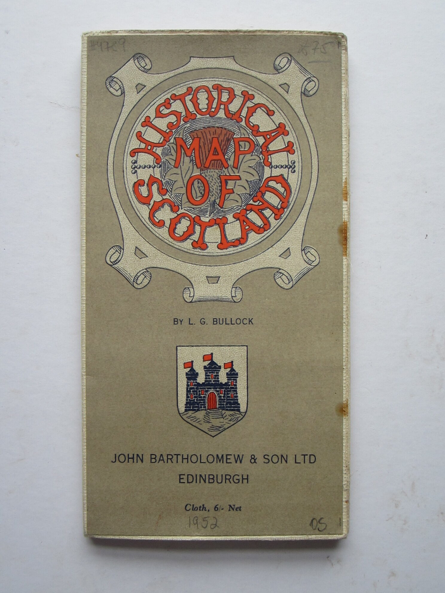 Scotland - Pictorial Map - Folding Map