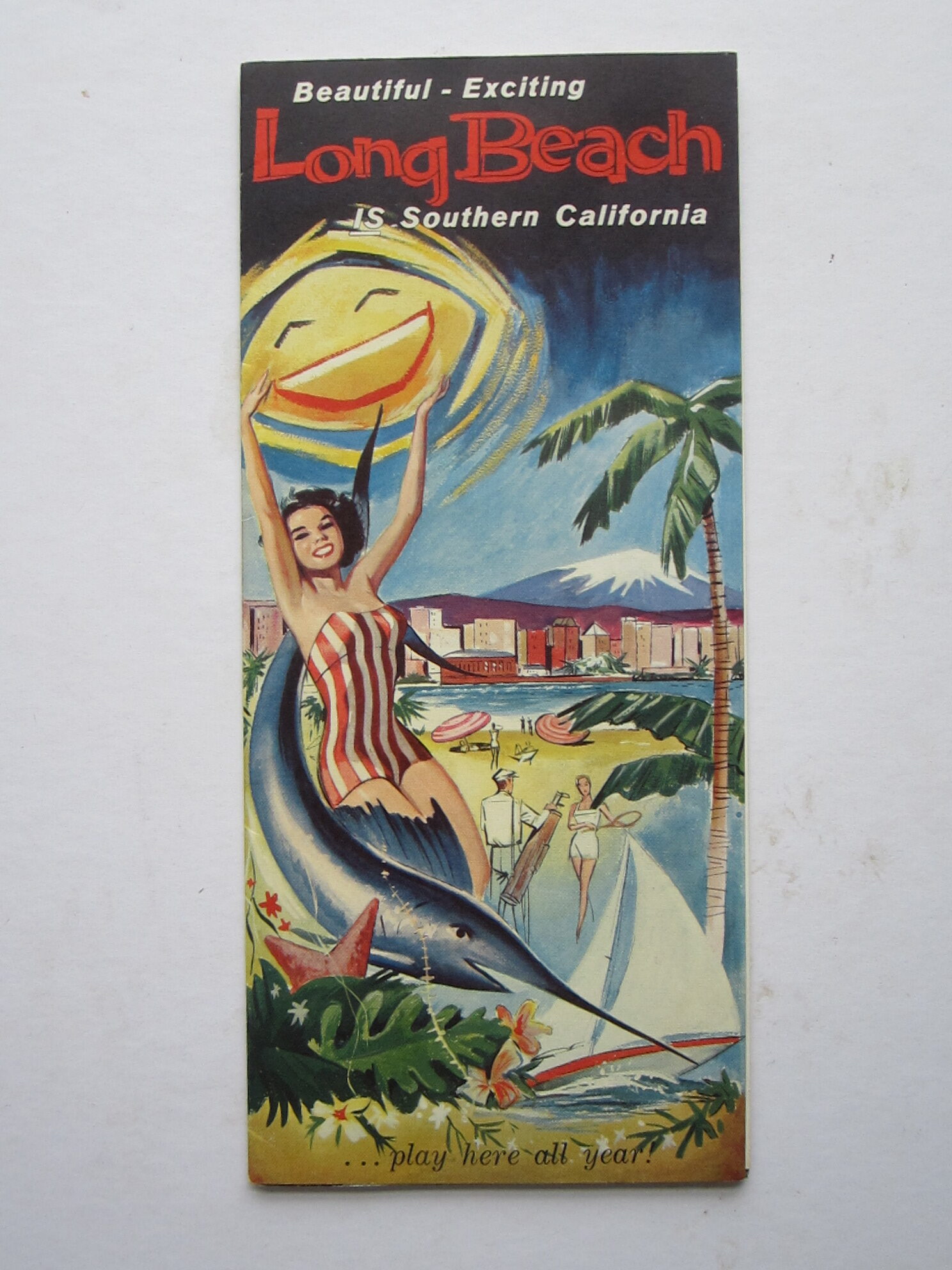 USA - Long Beach - California - Pictorial Map - Folding Map - Image 2