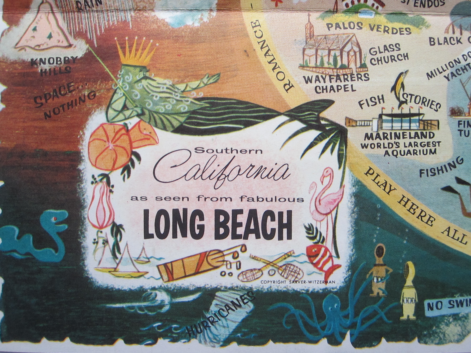 USA - Long Beach - California - Pictorial Map - Folding Map - Image 5