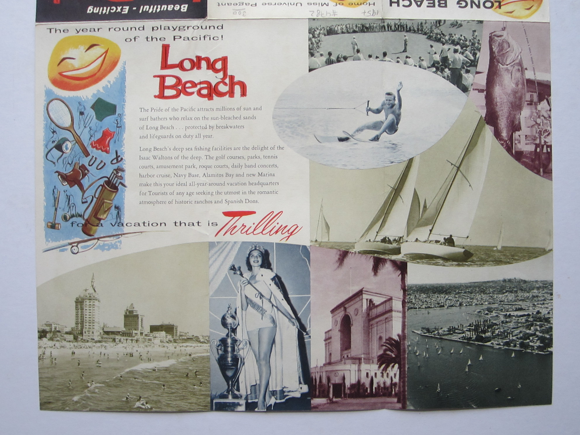USA - Long Beach - California - Pictorial Map - Folding Map - Image 9