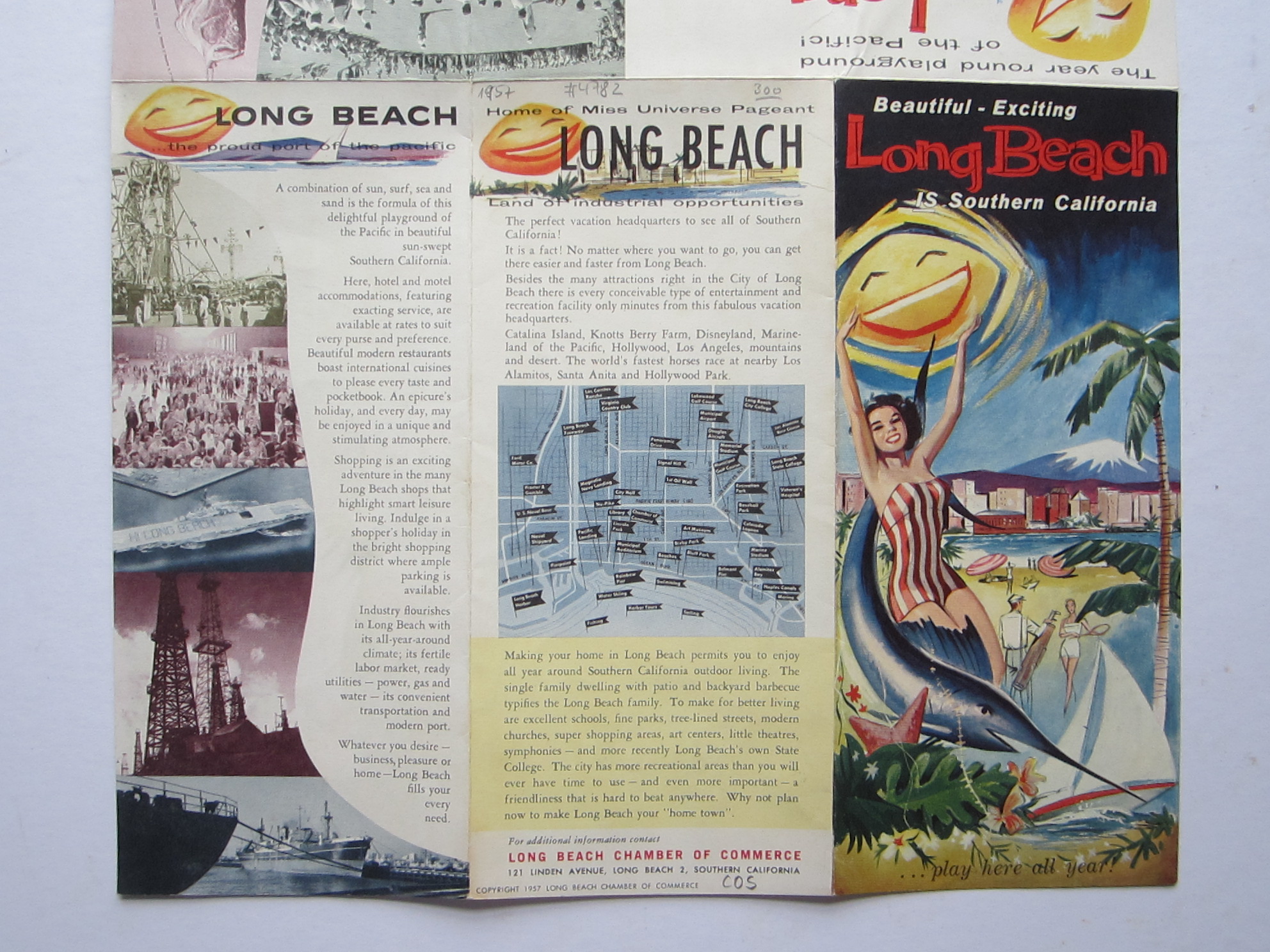 USA - Long Beach - California - Pictorial Map - Folding Map - Image 10