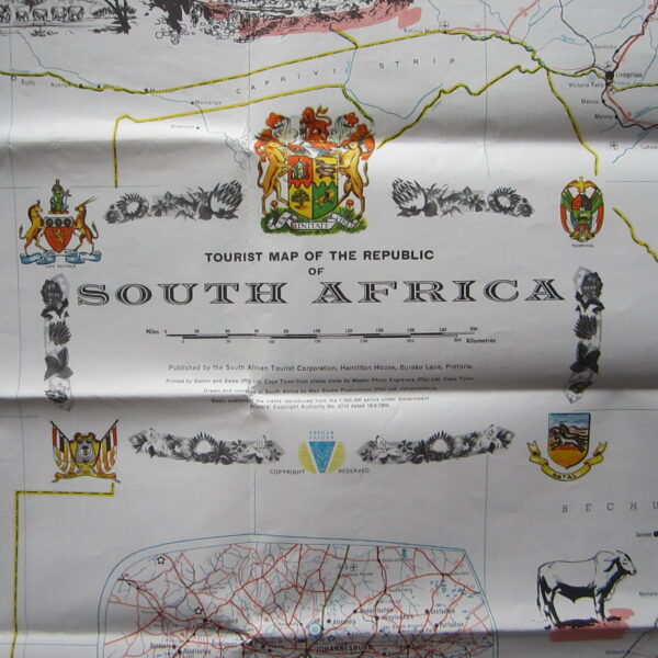 Africa - South Africa - Pictorial map - Folding map