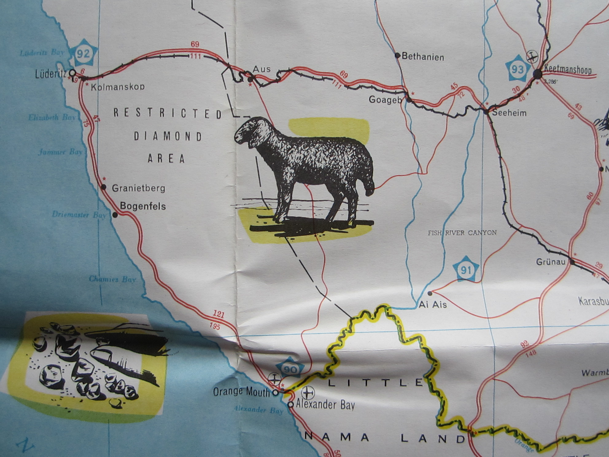 Africa - South Africa - Pictorial map - Folding map - Image 10