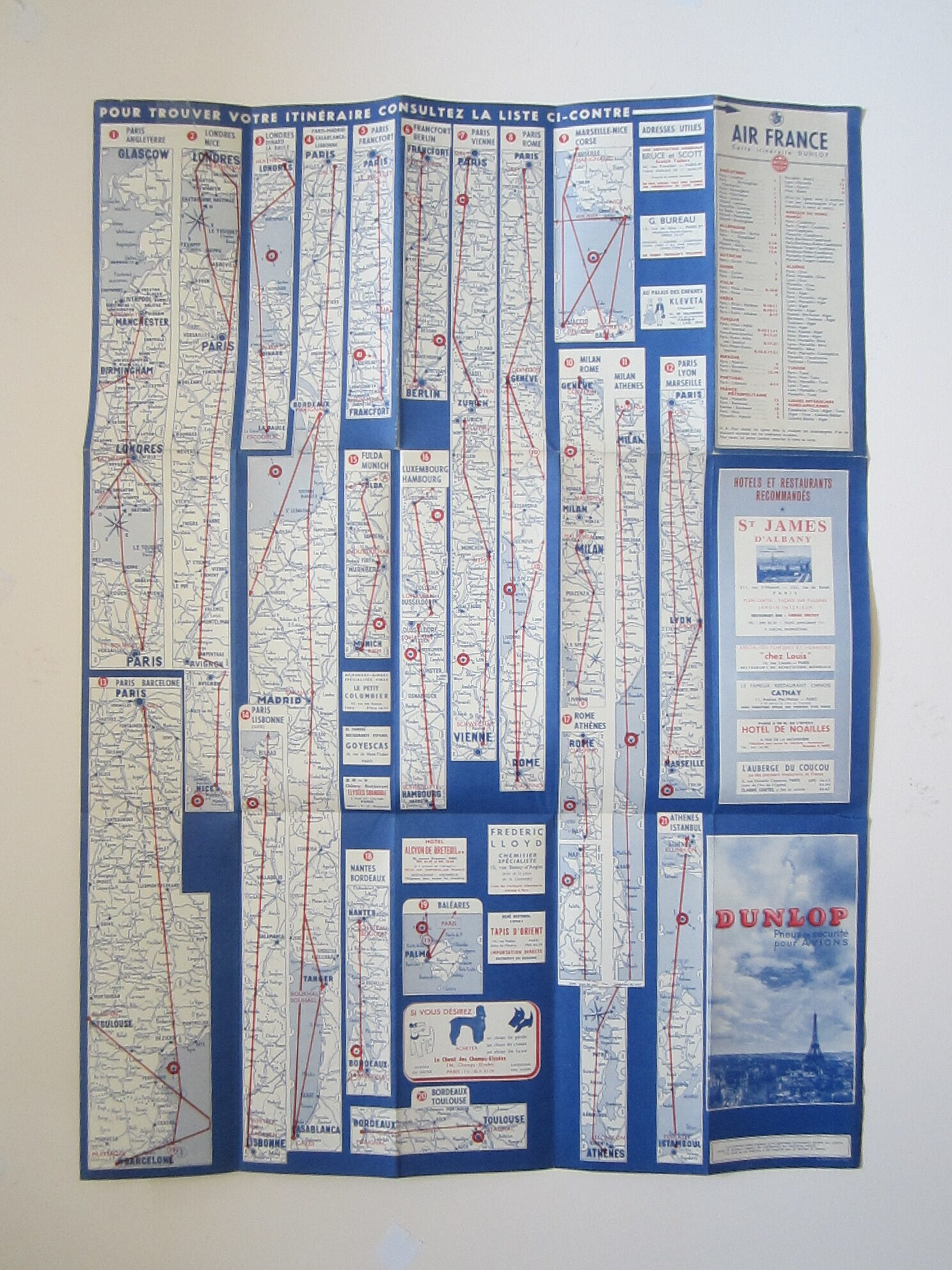 Europe - France - Pictorial Map - Folding Map - Image 4