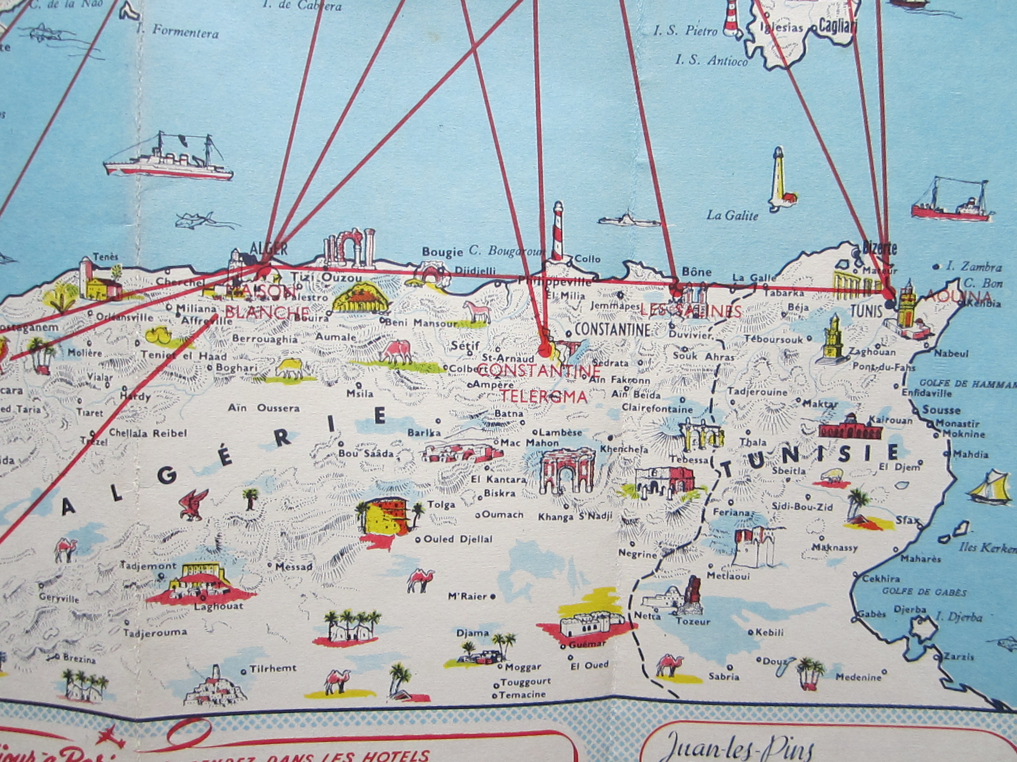 Europe - France - Pictorial Map - Folding Map - Image 8
