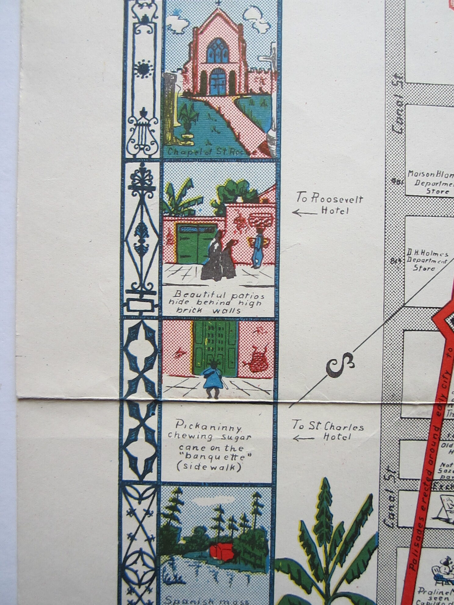 USA - Louisiana - New Orleans - Pictorial map - Folding map - Image 6