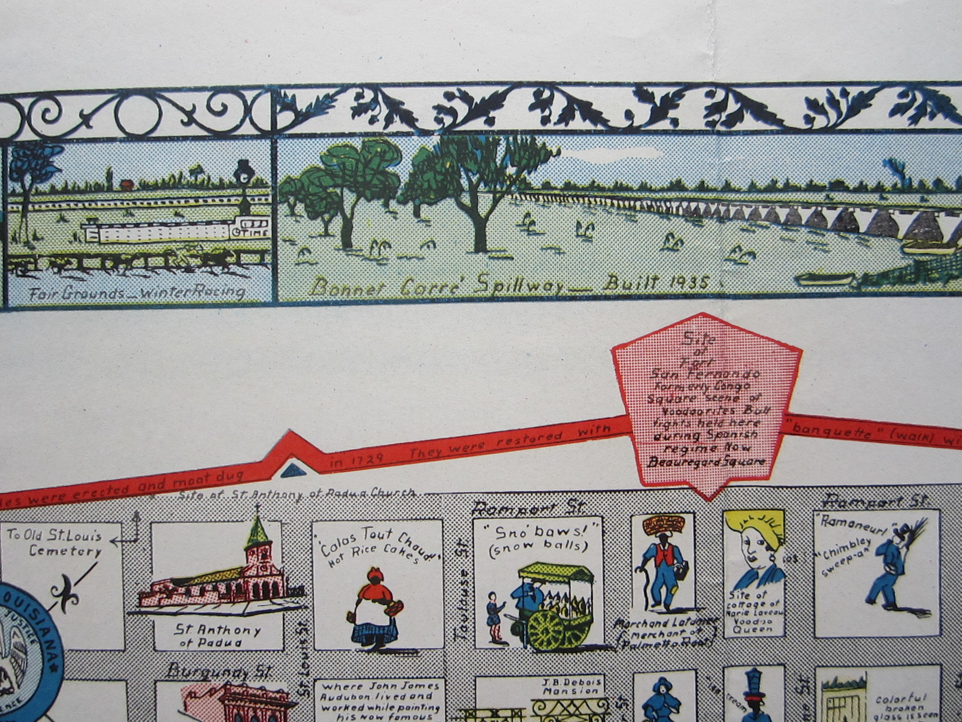 USA - Louisiana - New Orleans - Pictorial map - Folding map - Image 7