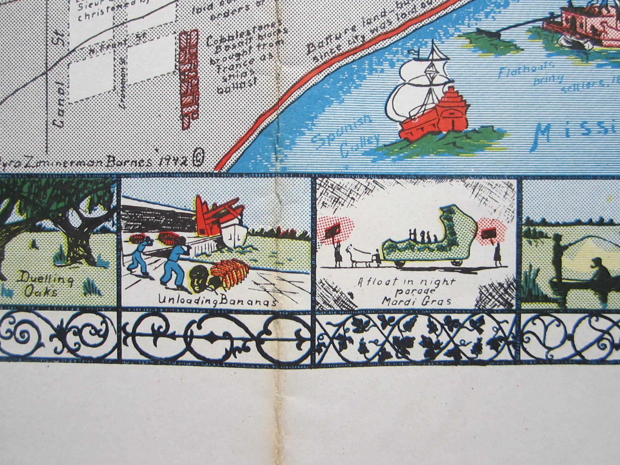 USA - Louisiana - New Orleans - Pictorial map - Folding map - Image 8