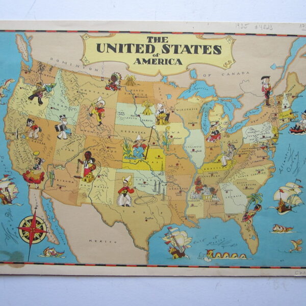 USA - Pictorial map