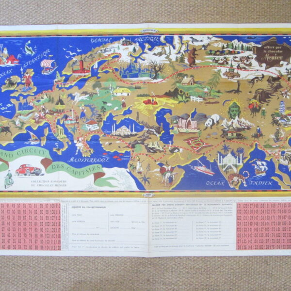 World - pictorial map
