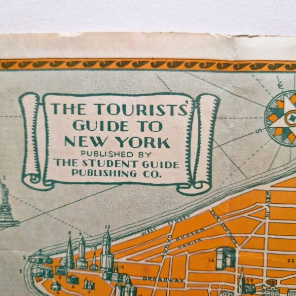 USA - New York - Pictorial Map - Folding map