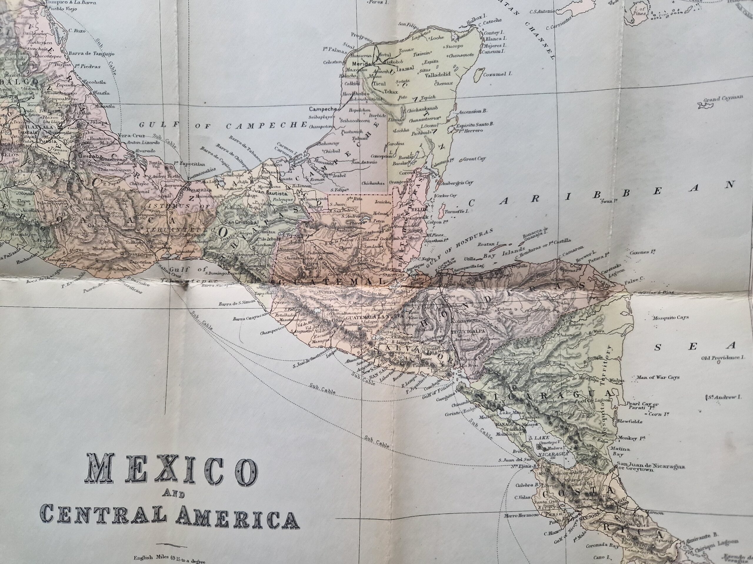 Central America - Mexico - Folding map - Image 10