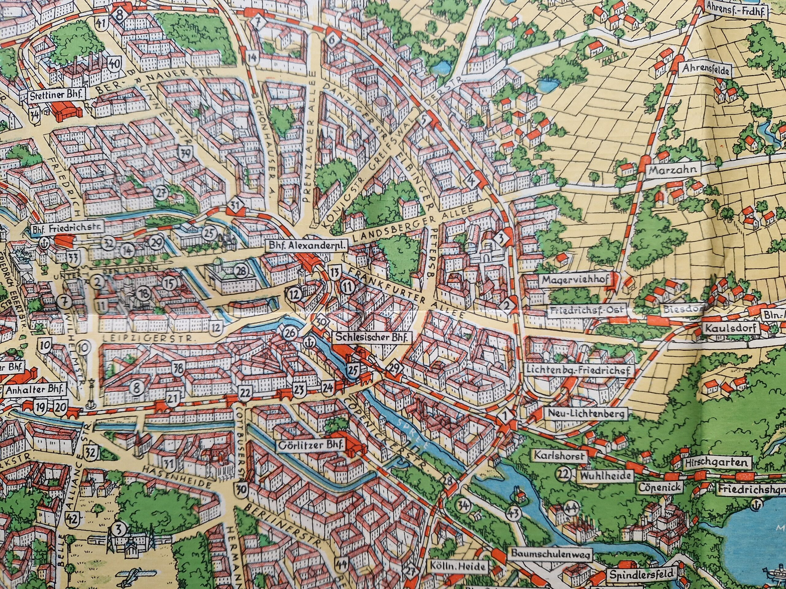 Germany - Berlin - Pictorial map - Folding map - Image 8
