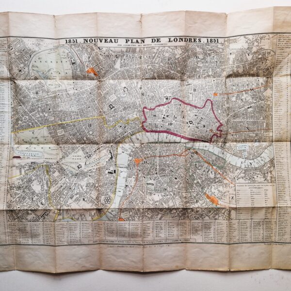 England - London - Folding map