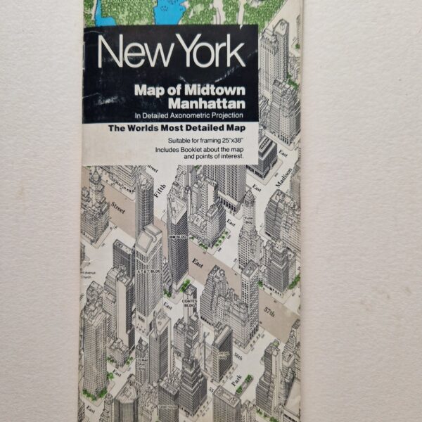 USA - New York - Pictorial map - folding map