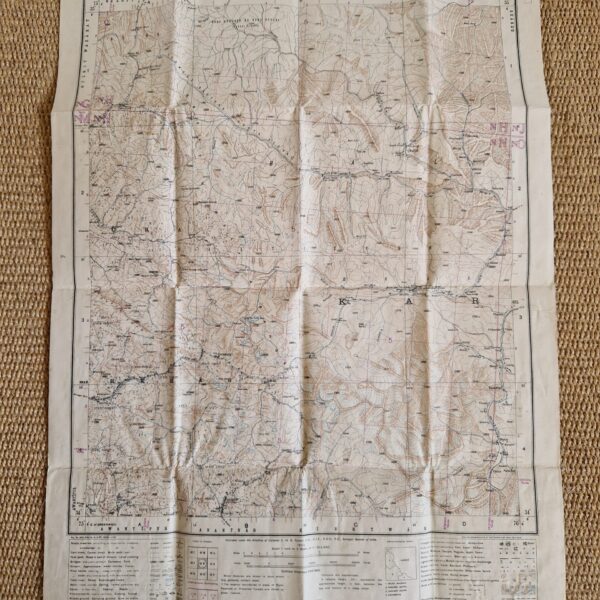 Asia - India - Pakistan - China - folding map