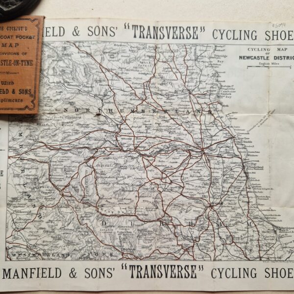 Counties - folding maps - curiosities - shoemaker